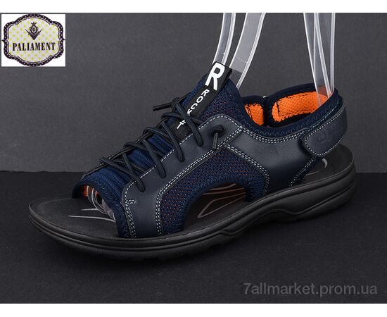 Сандалії чоловічі літні Літо A662-1 (8 пар р.40-45) "PALIAMENT" недорого оптом від прямого постачальника, зображення 2