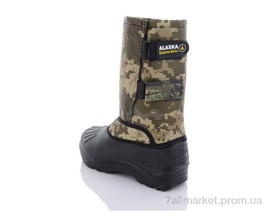 Чоботи з піни чоловічі Зима 054-1 Аляска св/ кам. (12 пар р.41-46) "Selena" недорого оптом від прямого постачальника, зображення 2