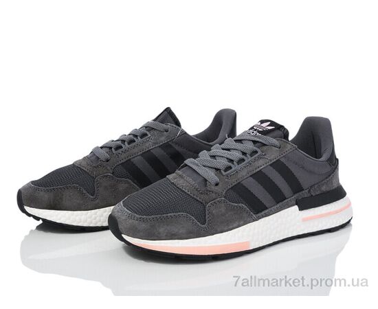 Кросівки жіночі модні Весна/осінь HD56-1103-1 d.grey (8 пар р.36-41) "Violeta" недорого оптом від прямого постачальника, зображення 2