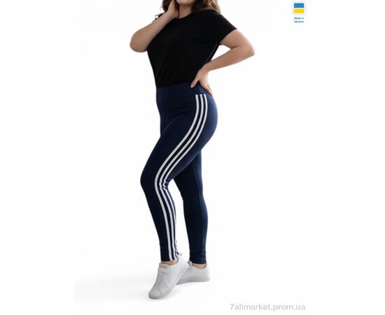 Фотография Лосинсы женские Весна/осень 5253 синій (4 шт. р.сетка S-XL) "Sport style" недорого оптом от прямого поставщика, изображение 2