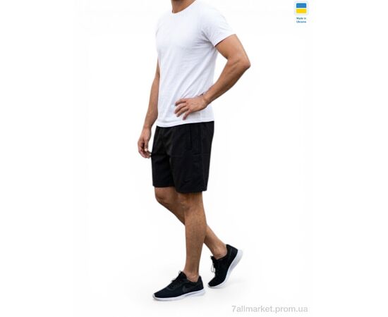 Фотография Шорты мужские Лето 240NI  чорний (5 шт. р.сетка 58-66) "Sport style" недорого оптом от прямого поставщика, изображение 2