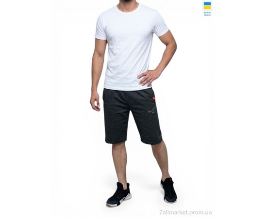 Фотография Шорты мужские Лето Ш002NI т.сірий (5 шт. р.сетка 56-64) "Sport style" недорого оптом от прямого поставщика, изображение 2