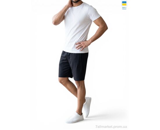 Фотография Шорты мужские Лето Ш02PU т.синій (5 шт. р.сетка 46-54) "Sport style" недорого оптом от прямого поставщика, изображение 2