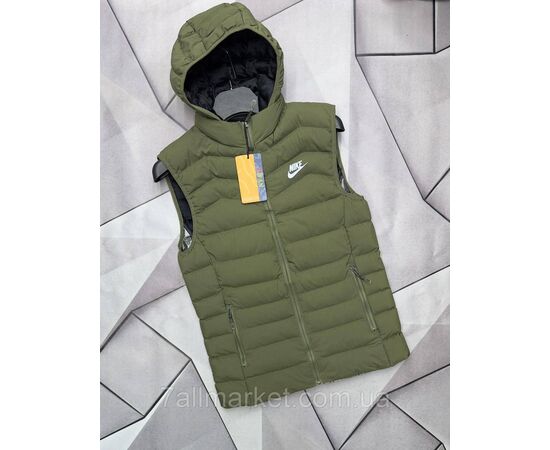 Жилетка чоловіча плащівка, стьобана р-ри 46-52 (3кв) "MACCALI" недорого від прямого постачальника, зображення 3