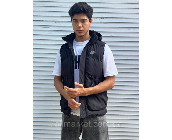 Жилетка чоловіча плащівка, р-ри L-4XL (4кв) "MACCALI" недорого від прямого постачальника, зображення 2