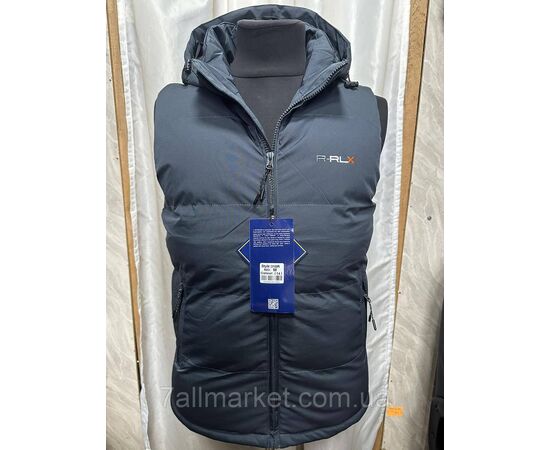 Фотография Жилетка мужская, молодёжная размеры M-3XL(4цв)"R-RLX" недорого от прямого поставщика, изображение 4
