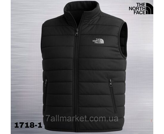 Жилетка демісезонна чоловіча стьобана Норт Фейс розміри 46-54 (2кв) "REMAIN" купити недорого від прямого постачальника, зображення 2