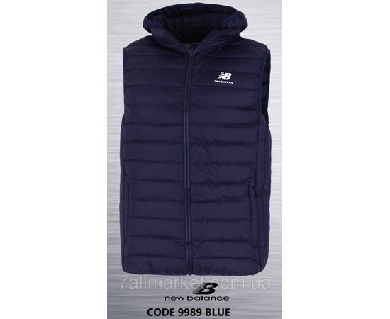 Жилетка демісезонна чоловіча стьобана NEW BALANCE розміри 46-54 (3кв) "REMAIN" купити недорого від прямого постачальника, зображення 2