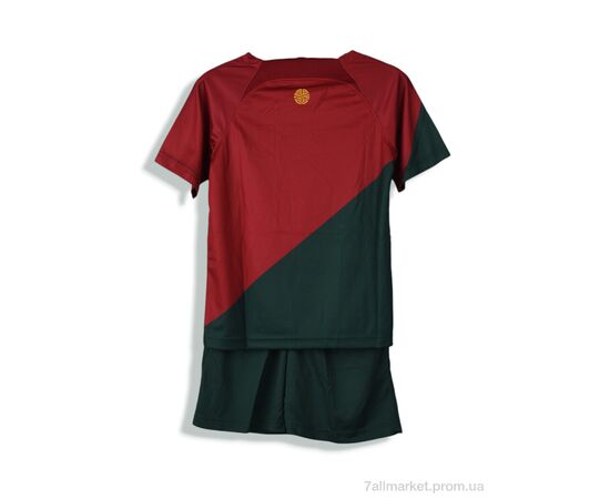 Фотография Спортивный костюм детский Лето 566 Portugal червоно-зелений (6 шт. р.сетка 24-L) "Presto" недорого оптом от прямого поставщика, изображение 2