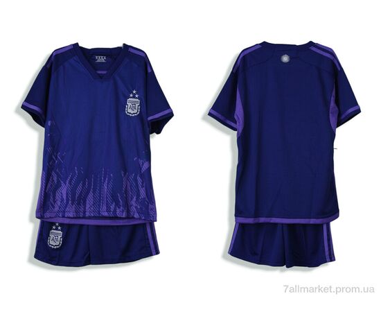 Фотография Спортивный костюм детский Лето 568 Argentina фіолетовий (6 шт. р.сетка 24-L) "Presto" недорого оптом от прямого поставщика, изображение 3