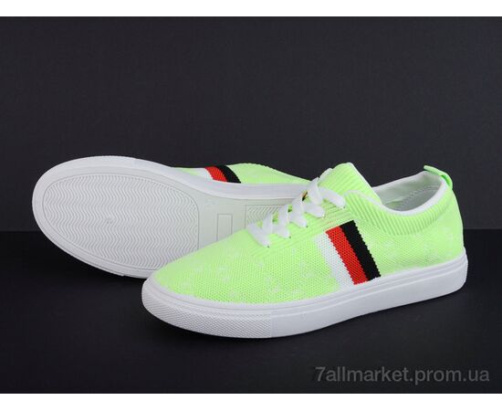 Фотография Кроссовки женские модные Весна/осень 92-28 green (8 пар р.36-41) "Violeta" недорого оптом от прямого поставщика, изображение 2