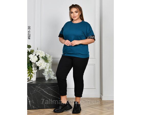 Фотография Спортивний костюм жіночий двунитка батал 54,56,58,60 (3цв) "NOWEMBER" недорого от прямого поставщика, изображение 3