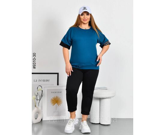 Фотография Спортивний костюм жіночий двунитка напівбатал 48,50,52,54 (7цв) "NOWEMBER" недорого от прямого поставщика, изображение 7