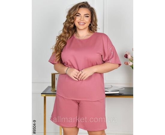 Фотография Спортивний костюм жіночий двонитка батал 54,56,58,60 (4цв) "NOWEMBER" недорого от прямого поставщика, изображение 2