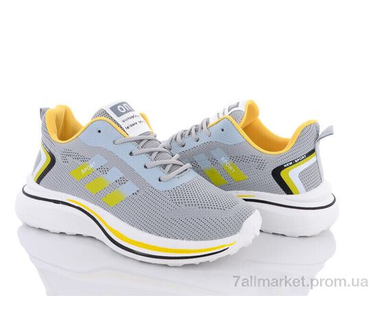 Фотография Кроссовки женские модные Весна/осень 143-30 grey (8 пар р.36-41) "Violeta" недорого оптом от прямого поставщика, изображение 2