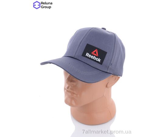 Кепка для чоловіків Весна/осінь LR002-1 grey (5 шт. р.сіткаOne size) "Reluna Group" недорого оптом від прямого постачальника, зображення 2