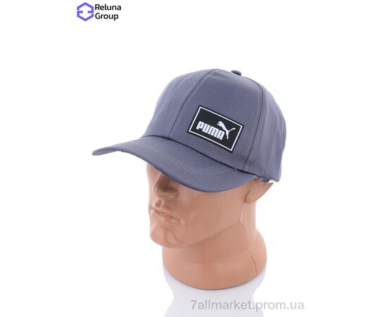 Кепка для чоловіків Весна/осінь LR008-4 grey (5 шт. р.сіткаOne size) "Reluna Group" недорого оптом від прямого постачальника, зображення 2