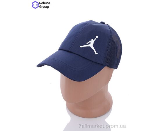 Фотография Кепка для мужчин Лето KS003-4 blue (5 шт. р.сетка ) "Reluna Group" недорого оптом от прямого поставщика, изображение 2