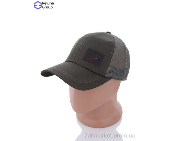 Фотография Кепка для мужчин Лето KS007-2 green (5 шт. р.сетка ) "Reluna Group" недорого оптом от прямого поставщика, изображение 2