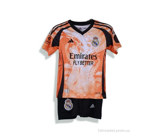 Фотография Спортивный костюм детский Лето 576 MBAPPE помаранчевий (10 шт. р.сетка 104-176) "Presto" недорого оптом от прямого поставщика, изображение 2