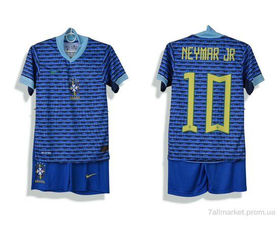 Фотография Спортивный костюм детский Лето 578 Neymar блакитний (5 шт. р.сетка 116-176) "Presto" недорого оптом от прямого поставщика, изображение 4