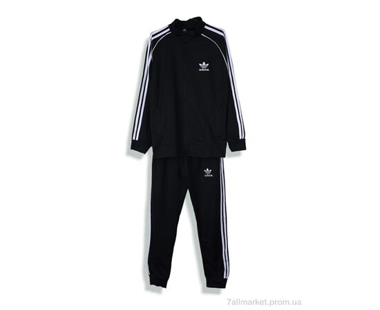 Спортивний костюм дитячий Весна/осінь 7289 чорний (7 шт. р.сіткаS-2XL) "Presto" недорого оптом від прямого постачальника, зображення 2