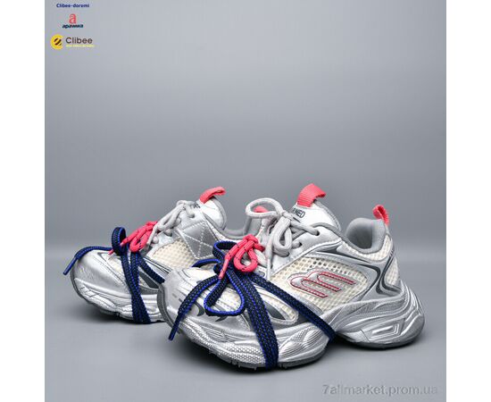 Кросівки дитячі модні Літо 45-A26772 grey (7 пар р.31-37) "Clibee-Doremi" недорого оптом від прямого постачальника, зображення 2