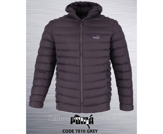 Куртка чоловіча демісезонна стьобана PUMA розміри 52-60 (3цв) "REMAIN" недорого від прямого постачальника, зображення 2