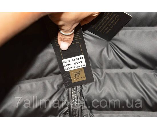 Куртка чоловіча демісезонна стьобана, розміри 48-56 "FUDIAO" недорого від прямого постачальника, зображення 3