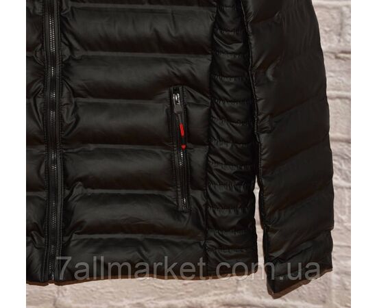 Куртка чоловіча демісезонна стьобана, з капюшоном розміри 48-56 "FUDIAO" недорого від прямого постачальника, зображення 3