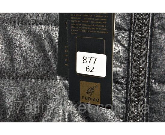 Куртка чоловіча шкірозамінника, на блискавці розміри 60-68 "FUDIAO" недорого від прямого постачальника, зображення 3
