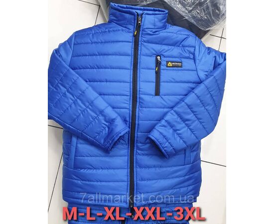 Куртка чоловіча демісезонна стьобана, розміри M-3XL (2 кв) "MODY" недорого від прямого постачальника, зображення 2