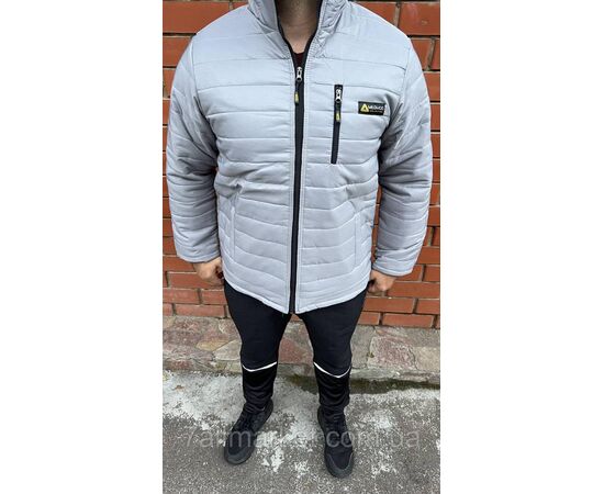 Куртка чоловіча демісезонна стьобана, розміри M-3XL (2 кв) "MODY" недорого від прямого постачальника, зображення 5