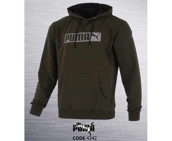 Батник-худі чоловічий PUMA батал розміри 2XL-6XL (2кв) "REMAIN" недорого від прямого постачальника, зображення 2