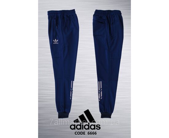 Фотография Спортивные штаны мужские на  манжете ADIDAS размеры S-2XL (5цв) "REMAIN" недорого от прямого поставщика, изображение 5