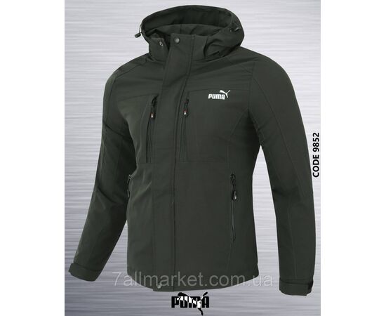 Куртка чоловіча демісезонна PUMA розміри 46-54 (4 кв) "REMAIN" недорого від прямого постачальника, зображення 2