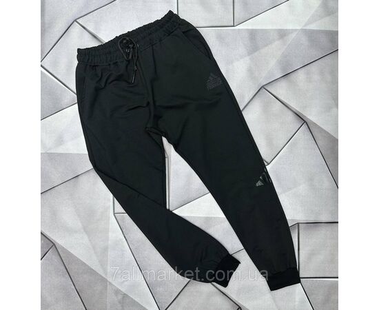Фотография Спортивные штаны мужские на манжете ADIDAS размеры S-2XL (4цв) "MACCALI" недорого от прямого поставщика, изображение 4