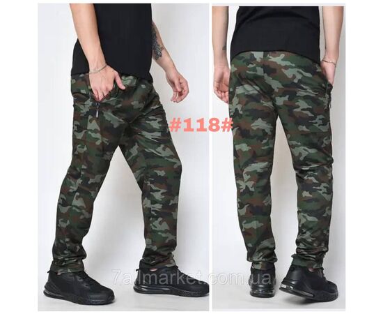 Фотография Спортивные штаны мужские на манжете размеры XL-5XL "NICOLAS" недорого от прямого поставщика, изображение 2