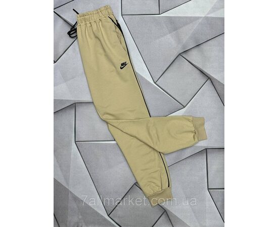 Фотография Спортивные штаны мужские на манжете NIKE размеры S-2XL (5цв) "MACCALI" недорого от прямого поставщика, изображение 2