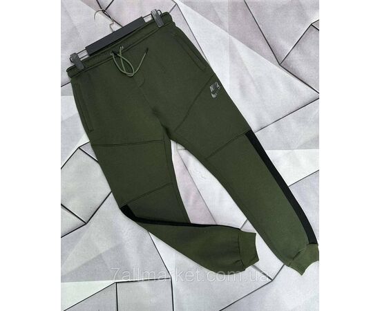 Фотография Спортивные штаны мужские на манжете размеры S-2XL (3цв) "MACCALI" недорого от прямого поставщика, изображение 2