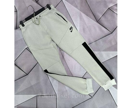 Фотография Спортивные штаны мужские на манжете размеры S-2XL (3цв) "MACCALI" недорого от прямого поставщика, изображение 3