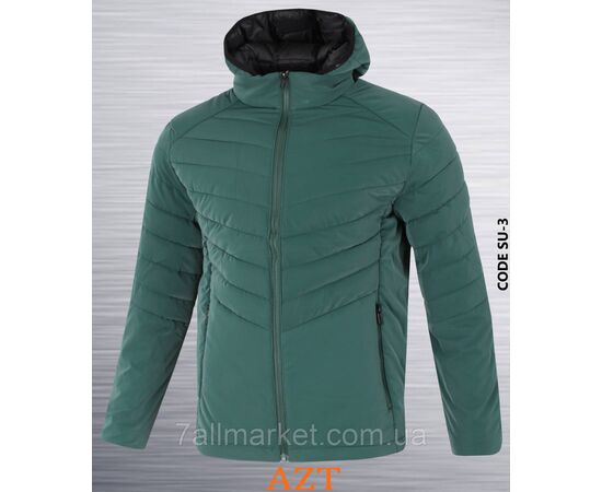 Куртка чоловіча демісезонна з капюшоном р-ри 42-50 (5 кв) "REMAIN" недорого від прямого постачальника, зображення 2