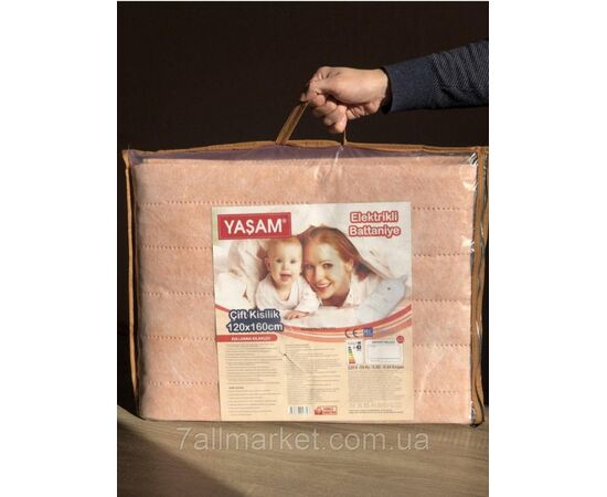 Електропростирадло YASAM розмір 120*160 см (мікс) "MODY" купити недорого від прямого постачальника, зображення 2