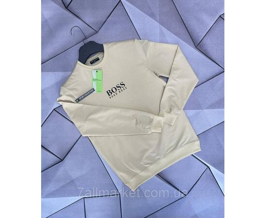 Фотография Батник мужской трикотаж размеры S-2XL(5цв)"MACCALI" купить недорого от прямого поставщика, изображение 4