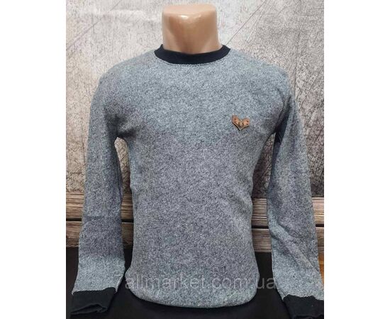 Джемпер чоловічий кашеміровий однотонний р. S-XXL (8.кв) "MODY" купити недорого від прямого постачальника, зображення 4