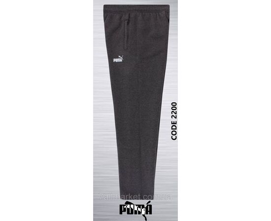 Фотография Спортивные штаны мужские прямые PUMA размеры 2XL-6XL (3цв) "REMAIN" недорого от прямого поставщика, изображение 3