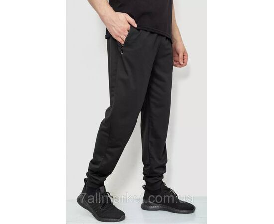 Спортивні штани чоловічі манжет р-ри 48-56 (3кв) "NICOLAS" недорого від прямого постачальника, зображення 2
