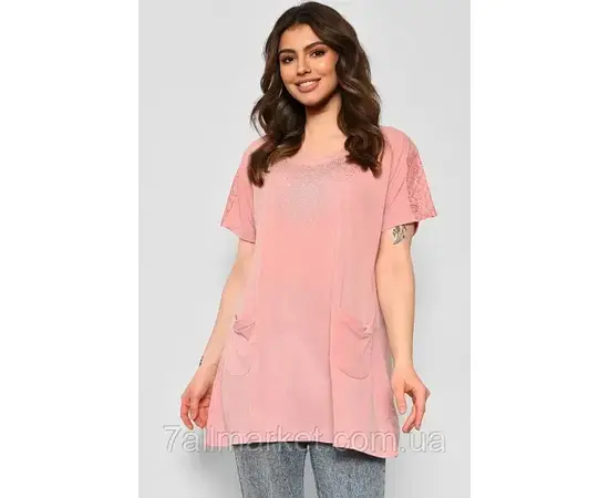 Фотография Туника женская летняя/батал размеры 5XL-8XL (микс цв) "NICOLAS" недорого от прямого поставщика, изображение 2