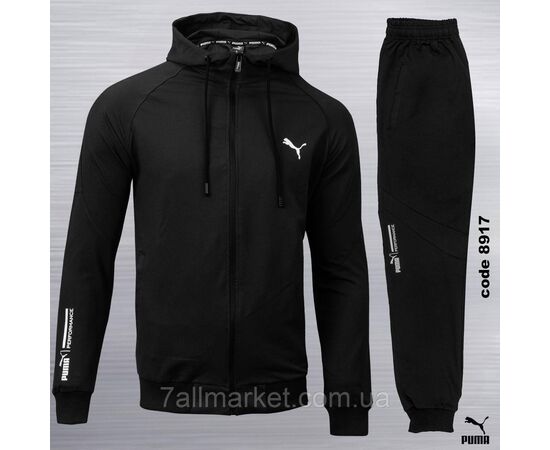 Фотография Спортивный мужской костюм на молнии PUMA размеры S-2XL (4цв) "REMAIN" недорого от прямого поставщика, изображение 4