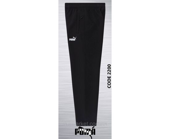 Фотография Спортивные штаны мужские прямые PUMA размеры 2XL-6XL (3цв) "REMAIN" недорого от прямого поставщика, изображение 2